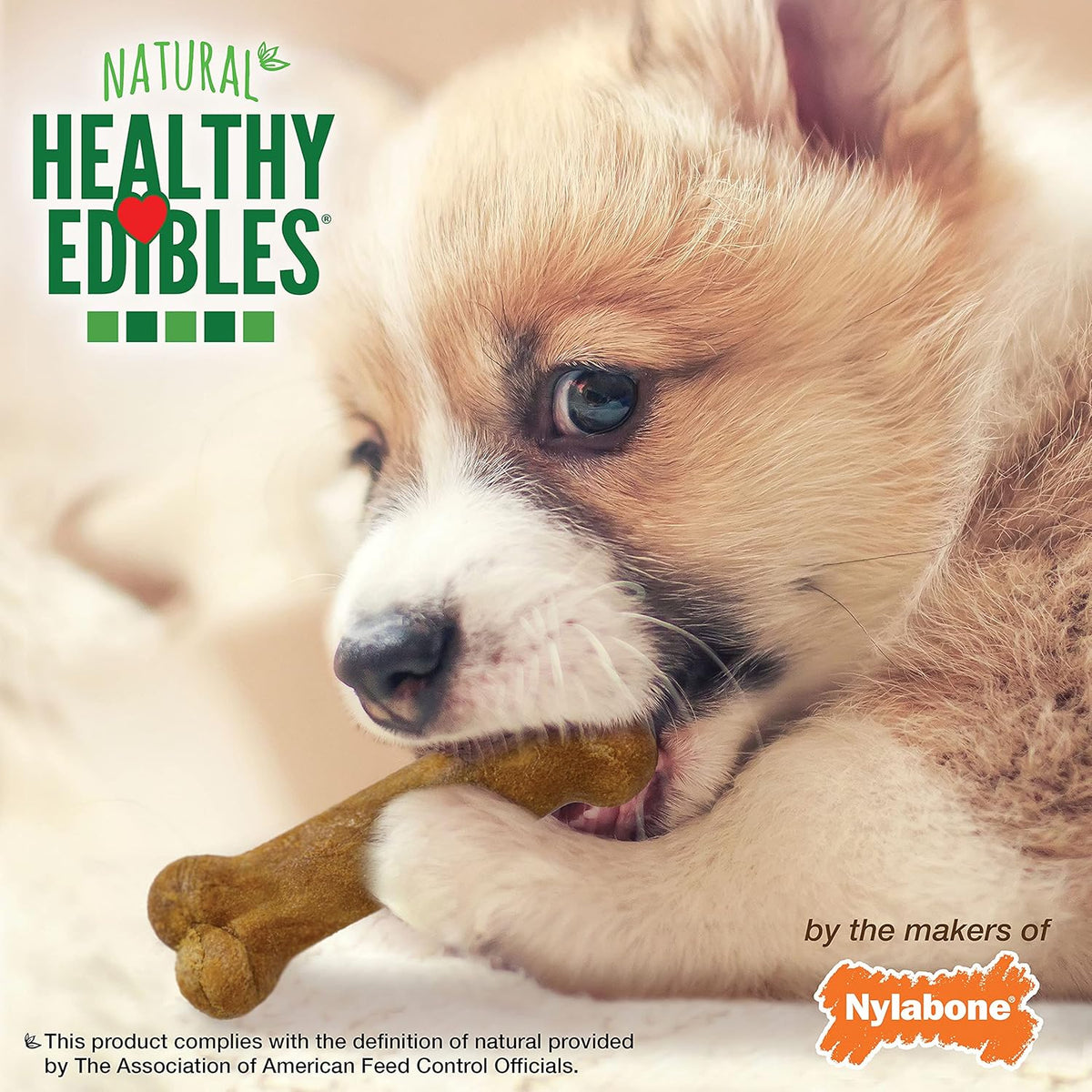 Healthy Edibles Puppy Dog Treats Variety Pack, 3 Count | Roast Beef, Turkey & Apple, Bacon Flavor, Natural Puppy Treats, Made in USA, Highly Digestible, for X-Small Dogs up to 15 Lbs