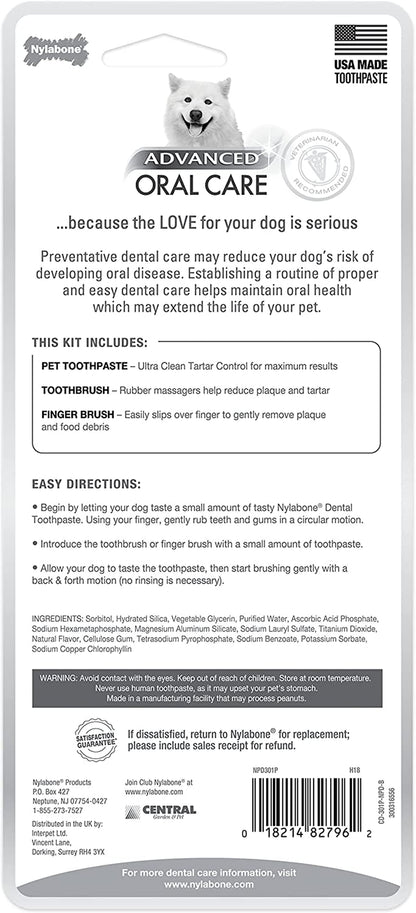 Advanced Oral Care Dog Dental Kit Original Flavor 2.5 Oz.