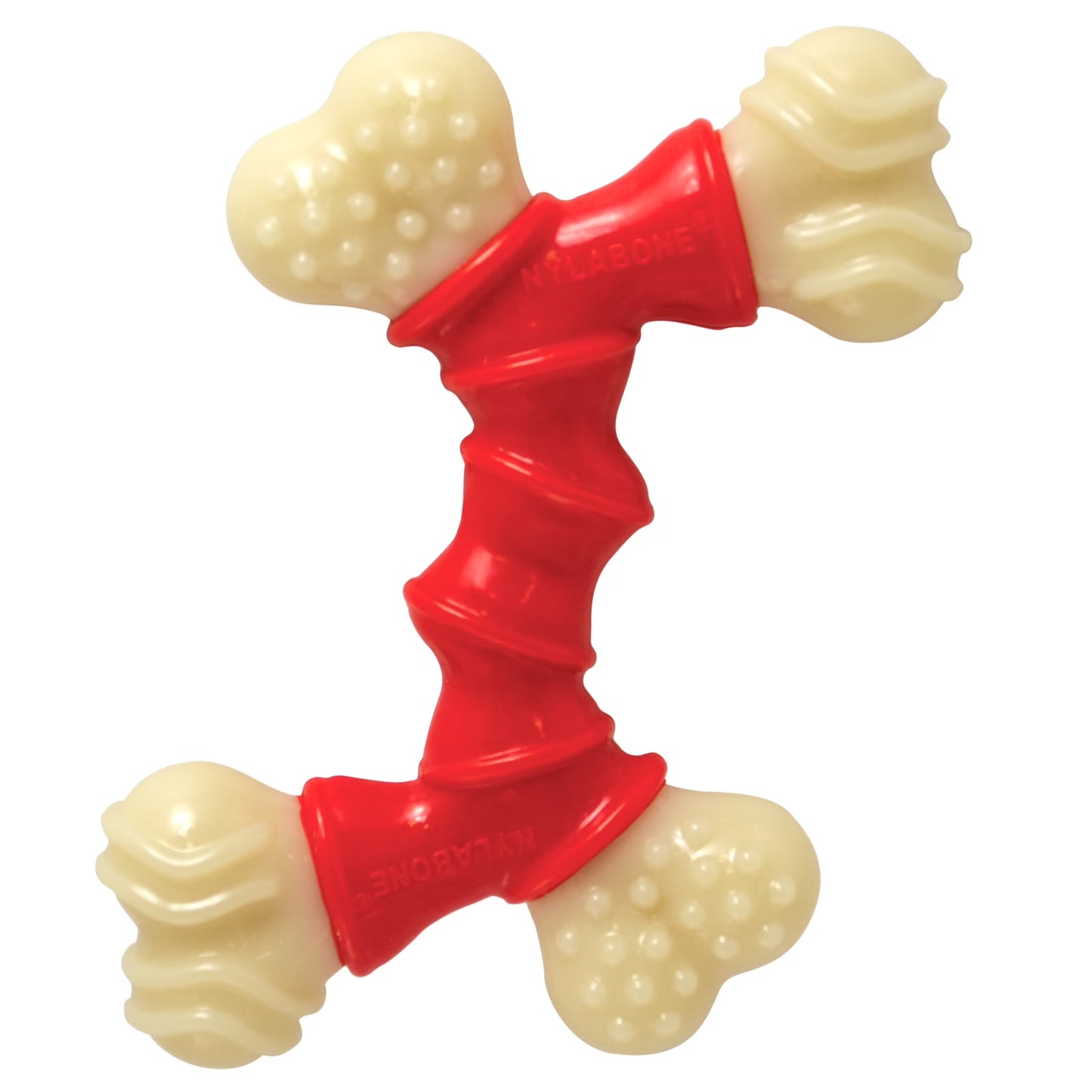 Power Chew Double Bone Dog Toy, Dog Chew Toy, Bacon Flavor, Medium, 1 Count