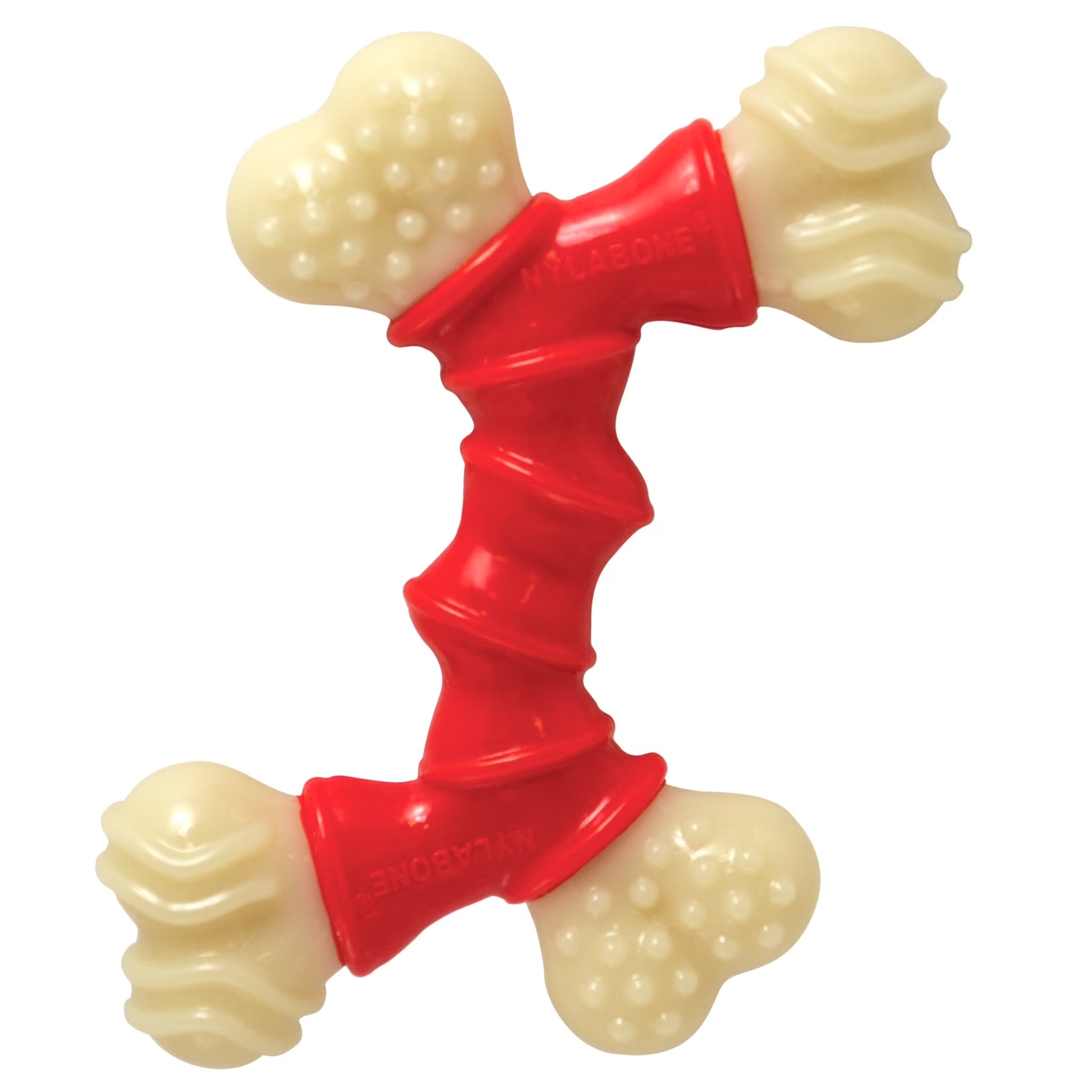 Power Chew Double Bone Dog Toy, Dog Chew Toy, Bacon Flavor, Medium, 1 Count