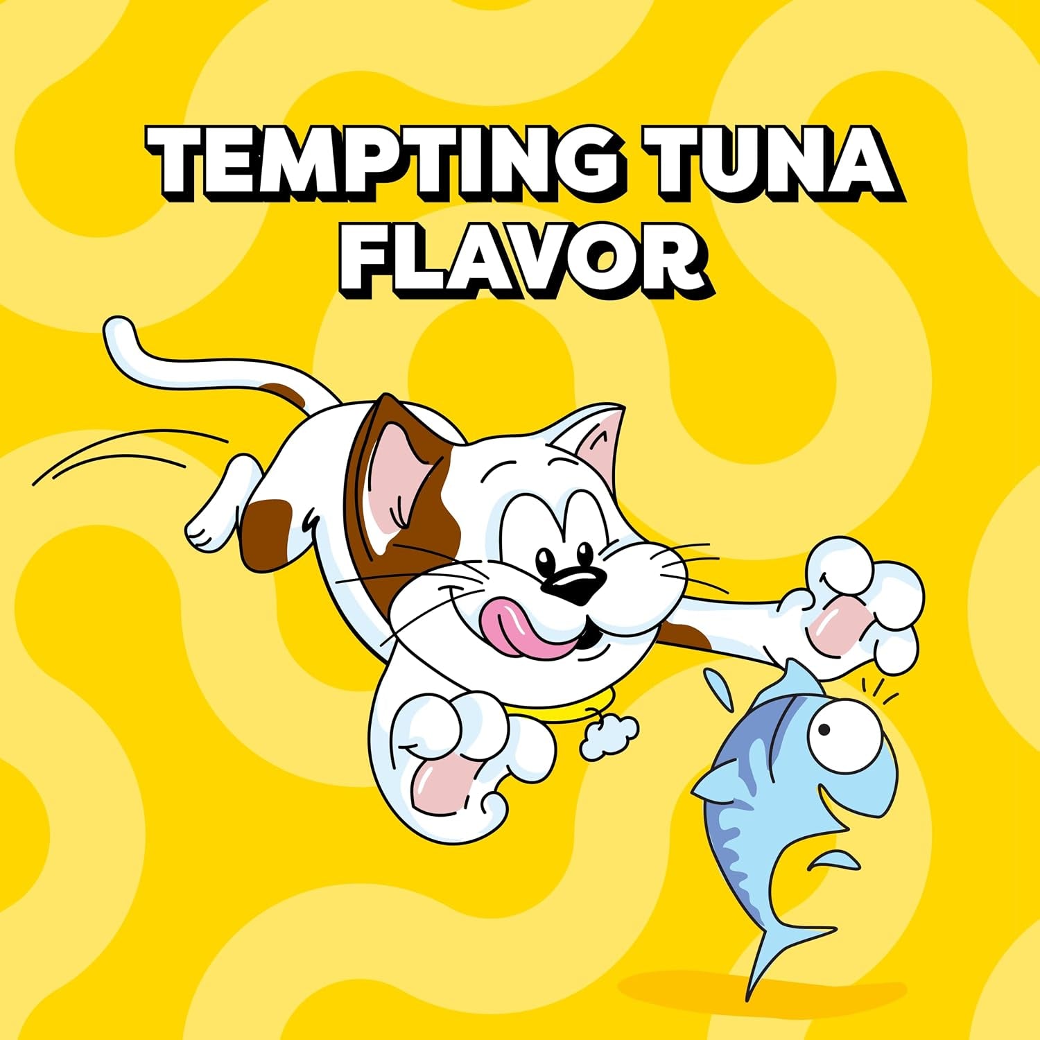 Jumbo Stuff Crunchy & Soft Cat Treats, Tuna, 5.3 Oz, 10 Pack | Crunchy Outside, Soft Inside, under 2 Calories per Treat, Resealable Stay-Fresh Tub, 100% Complete & Balanced