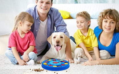 Dog Puzzle Toys Interactive Toy for Puppy IQ Stimulation &Treat Training Games Treat Dispenser for Smart Dogs, Puppy &Cats Fun Feeding (Level 1-3)