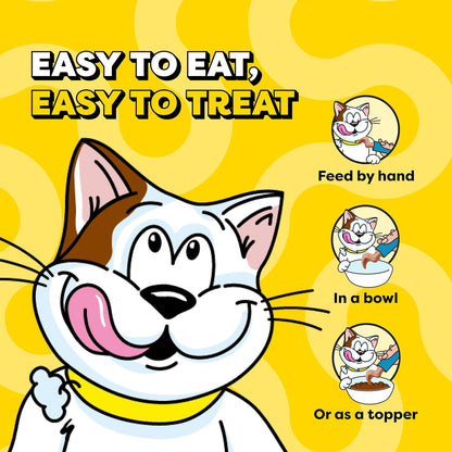Creamy Puree Lickable Cat Treats, Tuna, 4 Count, 11 Pack | under 15 Calories per Tube, Great for Senior Cats, No Chewing Required, No Added Sugar, Wet Squeezable Treat, 0.42 Oz. Tubes