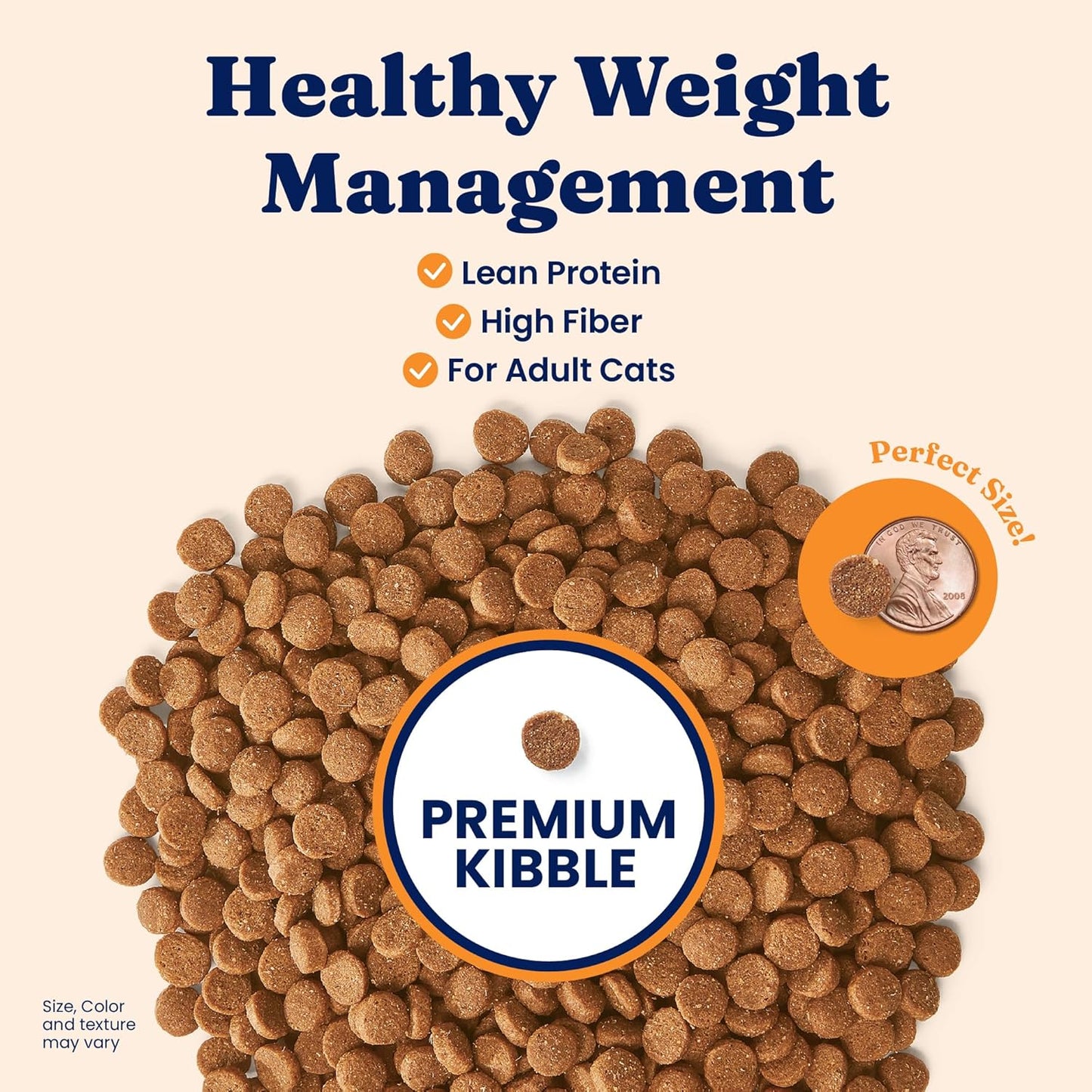 Solid Gold Weight Management Cat Food for Adults - Grain Free & Gluten Free Dry Cat Food Indoor & Outdoor Recipe for Healthy Weight W/Alaskan Pollock & Probiotics for Gut Health & Digestion - 3 LB