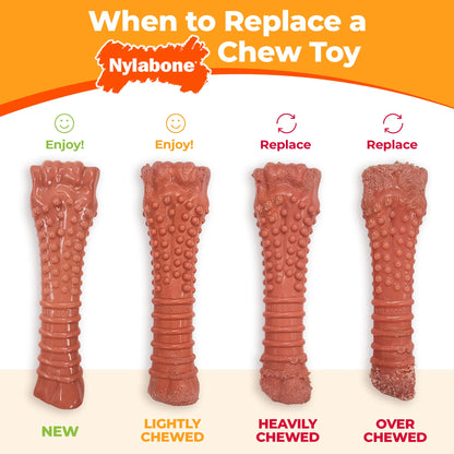 Power Chew Double Bone Dog Toy, Dog Chew Toy, Bacon Flavor, Medium, 1 Count
