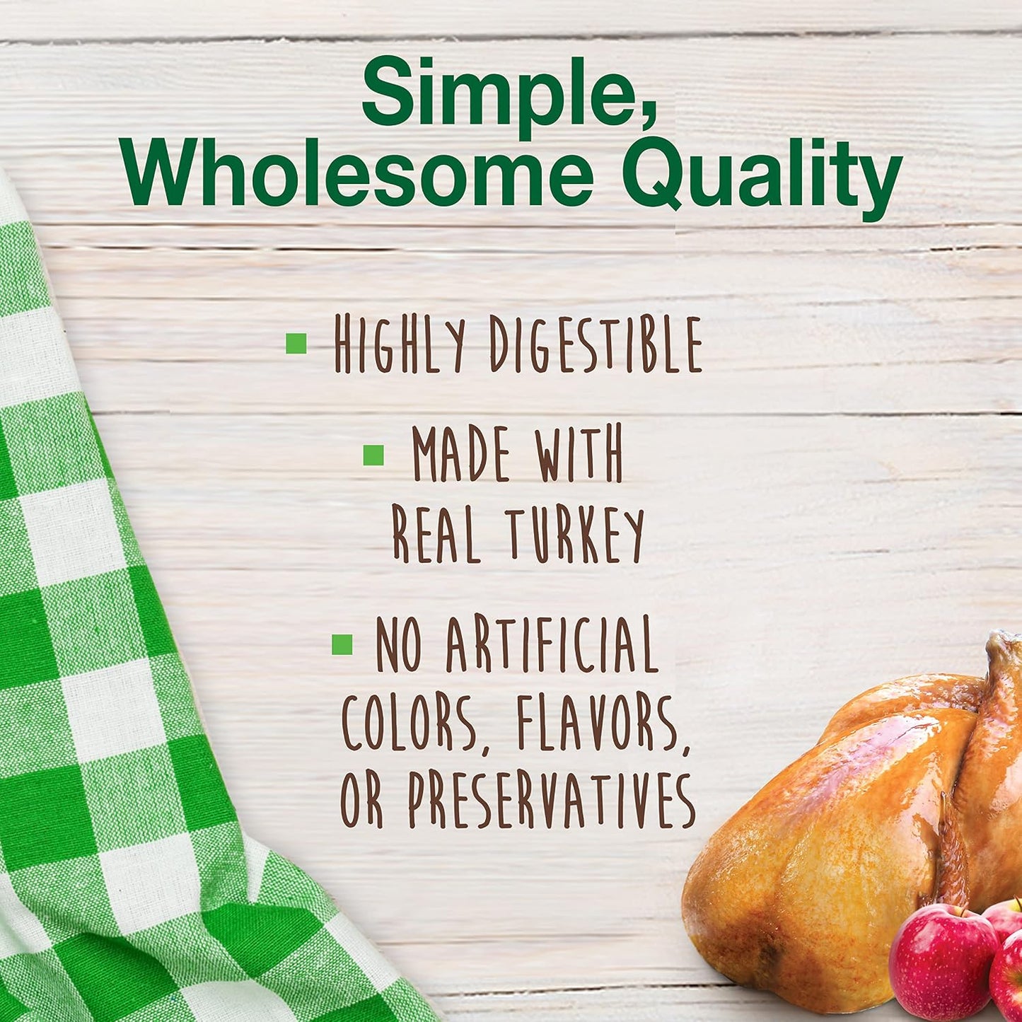Healthy Edibles Dog Treats, Turkey & Apple Flavor, 12 Count | X-Small, Made with Real Turkey, Usa-Made Natural Dog Chews, Highly Digestible, Long Lasting Chews for Small Dogs up to 15 Lbs