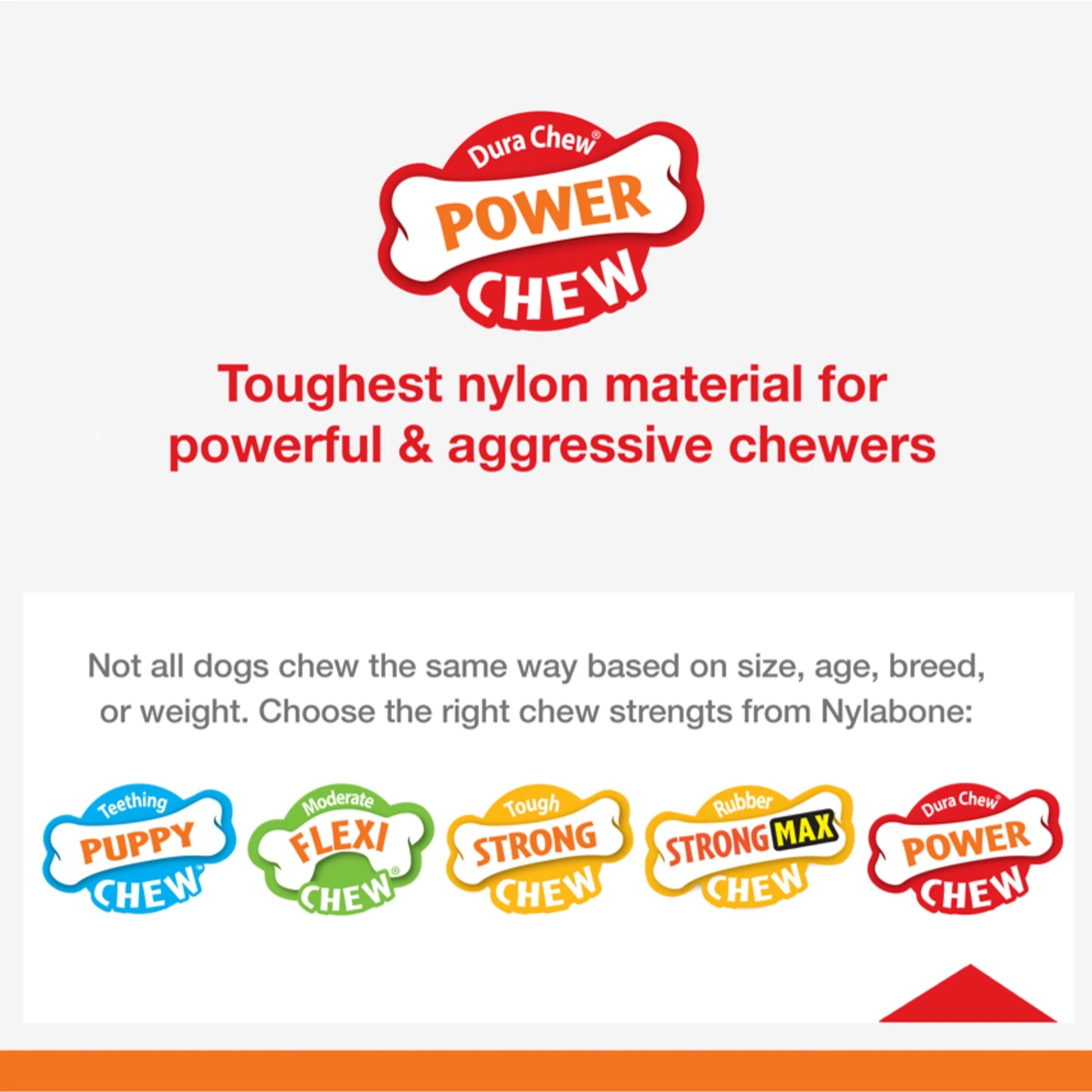 Power Chew Double Bone Dog Toy, Dog Chew Toy, Bacon Flavor, Medium, 1 Count