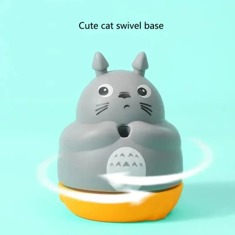 Long Steel Wire Pole Cat Teaser Wand Rotating Chinchilla Feather Fishing Toy Stress Relief Play Toy for Kittens
