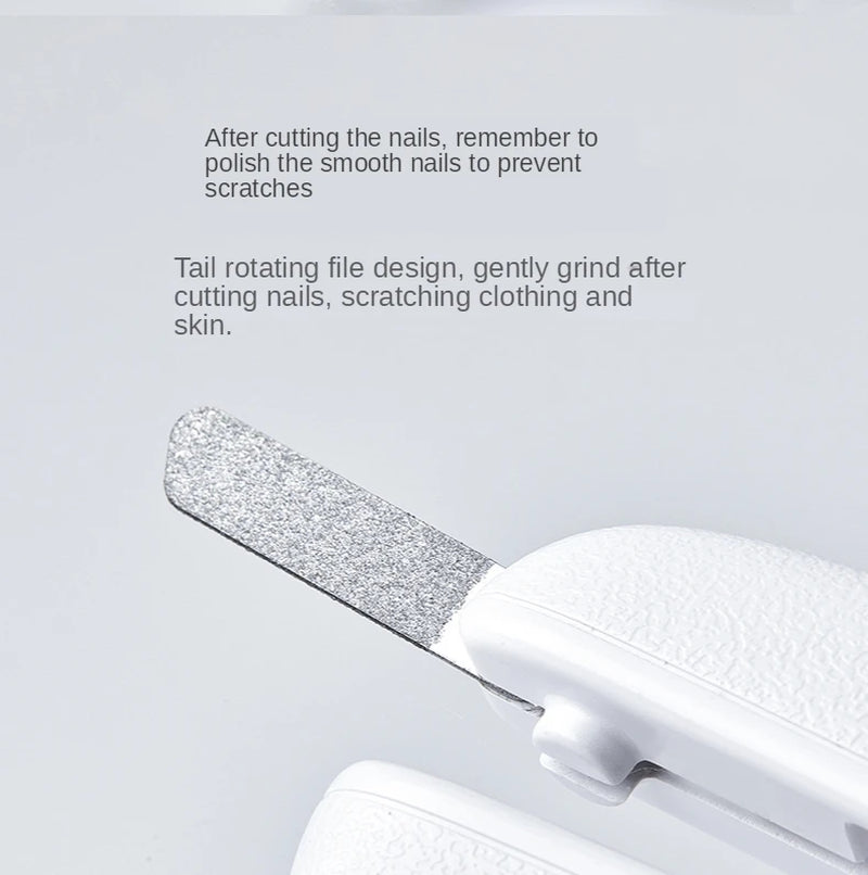 Professional Pet Nail Clipper Scissors Pet Dog Cat Nail Toe Claw Clippers Scissor LED Light Nail Trimmer for Animals Pet