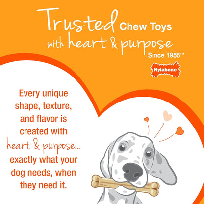 Healthy Edibles Natural Dog Chews Long Lasting Chicken Flavor Treats for Dogs, Medium/Wolf (2 Count)