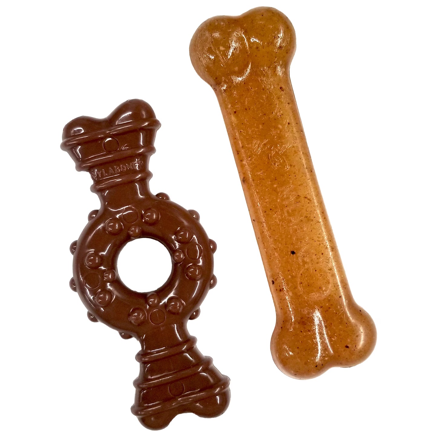 Puppy Chew Teething Bone & Ring Bone Chew Toy Flavor Medley & Chicken X-Small (2 Count)