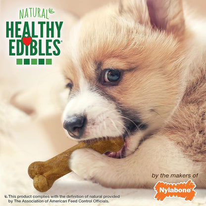 Healthy Edibles Puppy Dog Treats Variety Pack, 3 Count | Roast Beef, Turkey & Apple, Bacon Flavor, Natural Puppy Treats, Made in USA, Highly Digestible, for X-Small Dogs up to 15 Lbs