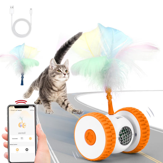 Remote Control Cat Toy Hunting Electronic Cat Toy Smart Moving Home Alone Cat Toys