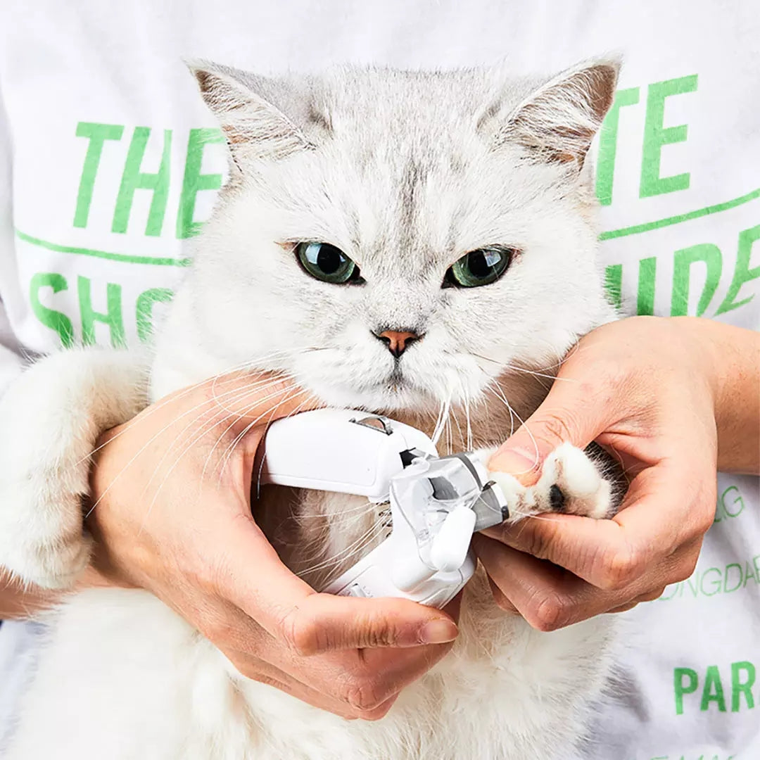 Professional Pet Nail Clipper Scissors Pet Dog Cat Nail Toe Claw Clippers Scissor LED Light Nail Trimmer for Animals Pet