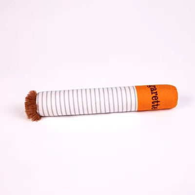 Juguete de Peluche Interactivo para Perros - Cigarrillos con Chillido